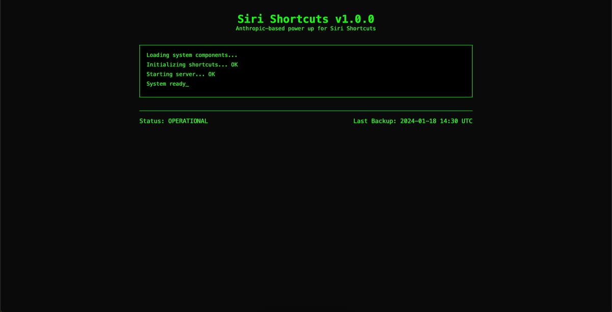 Siri Shortcuts interface screenshot showing siri shortcuts functionality